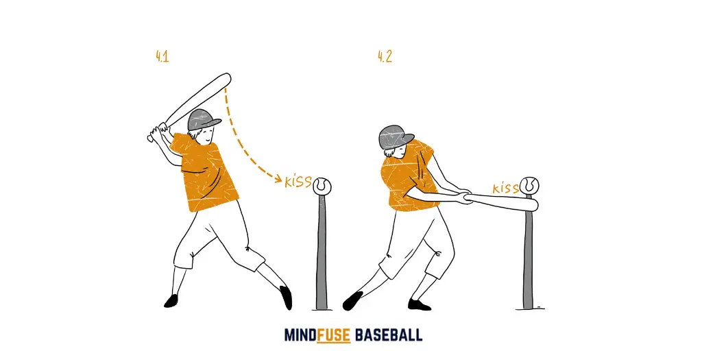 Baseball Drills for Kids: Kiss The Ball [MindfuseBaseball.com]